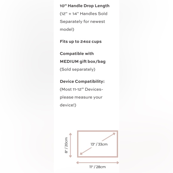 Glass Ladder & Co: small michelle tote in lavender/silver (old model) + dust bag - Picture 6 of 13